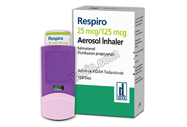RESPIRO 25 MCG/125 MCG AEROSOL INHALER görseli
