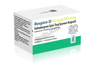RESPIRO-D 50 MCG/250 MCG INHALASYON ICIN TOZ ICEREN KAPSUL görseli
