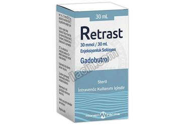 RETRAST 30 MMOL/ 30 ML ENJEKSIYONLUK COZELTI görseli