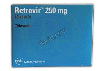RETROVIR 250 MG 40 KAPSUL görseli