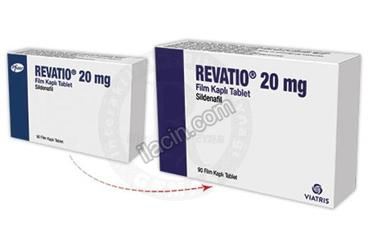 REVATIO 20 MG 90 FILM KAPLI TABLET görseli