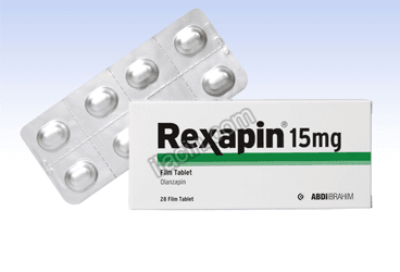 REXAPIN 15 MG 28 FILM TABLET görseli