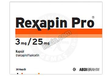 REXAPIN PRO 3 MG / 25 MG KAPSUL (30 KAPSUL) görseli