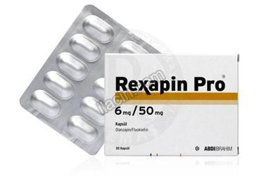 REXAPIN PRO 6 MG/50 MG KAPSUL (30 KAPSUL) görseli