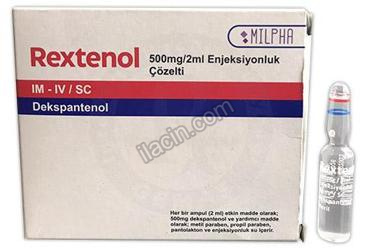 REXTENOL 500 MG/2 ML ENJEKSIYONLUK COZELTI görseli