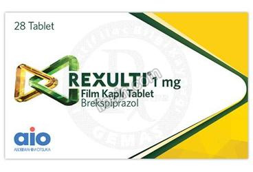 REXULTI 1 MG FILM KAPLI TABLET (28 ADET) görseli