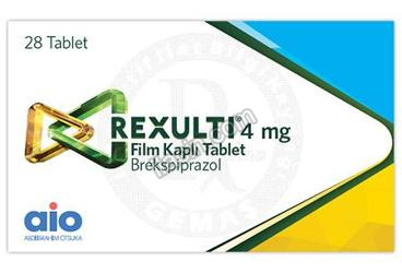 REXULTI 4 MG FILM KAPLI TABLET (28 ADET) görseli