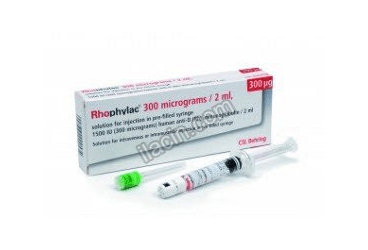 RHOPHYLAC 300 μG/2 ML IM/IV ENJEKSIYON ICIN COZELTI ICEREN KULLANIMA HAZIR ENJEKTOR görseli