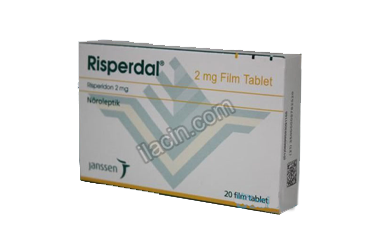 RISPERDAL 2 MG 20 FILM TABLET görseli