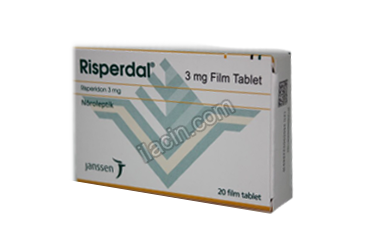 RISPERDAL 3 MG 20 FILM TABLET görseli