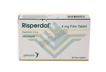 RISPERDAL 4 MG 20 FILM TABLET görseli