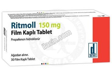 RITMOLL 150 MG FILM KAPLI TABLET (30 TABLET) görseli