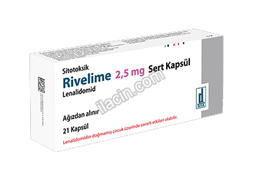 RIVELIME 2,5 MG SERT KAPSUL (21 KAPSUL) görseli