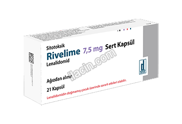 RIVELIME 7,5 MG SERT KAPSUL (21 KAPSUL) görseli