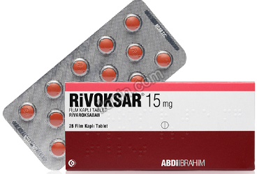 RIVOKSAR 15 MG FILM KAPLI TABLET (28 TABLET) görseli