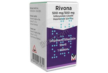 RIVONA 500 MG/500 MG INFUZYONLUK COZELTI HAZIRLMAK ICIN TOZ (1 ADET) görseli