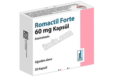 ROMACTIL FORTE 60 MG KAPSUL (20 ADET) görseli