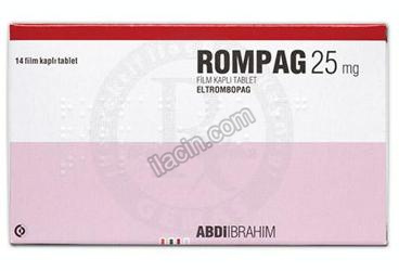 ROMPAG 25 MG FILM KAPLI TABLET (14 TABLET) görseli