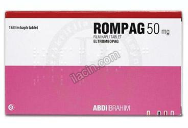 ROMPAG 50 MG FILM KAPLI TABLET (14 TABLET) görseli