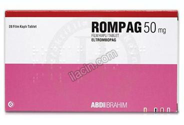 ROMPAG 50 MG FILM KAPLI TABLET (28 TABLET) görseli