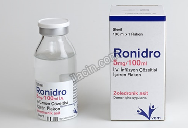 RONIDRO 5 MG/100 ML IV INFUZYON ICIN COZELTI ICEREN 1 FLAKON görseli