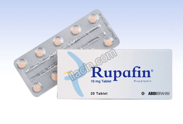 RUPAFIN 10 MG 20 TABLET görseli