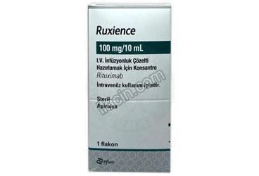 RUXIENCE 100 MG/10 ML I.V. INFUZYONLUK COZELTI HAZIRLAMAK ICIN KONSANTRE görseli