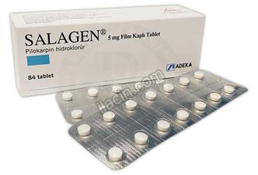 SALAGEN 5 MG 84 FILM KAPLI TABLET görseli