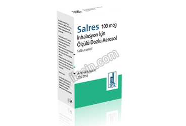 SALRES 100 MCG INHALASYON ICIN OLCULU DOZLU AEROSOL 200 DOZ görseli