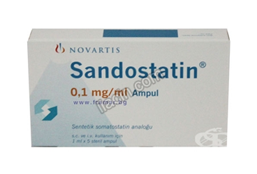SANDOSTATIN 0,1 MG 5 AMPUL görseli