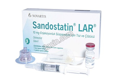 SANDOSTATIN LAR 10 MG 1 FLAKON görseli