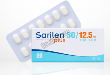 SARILEN PLUS 50 MG/12,5 MG 28 FILM TABLET görseli