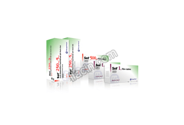 SEF 250 MG/5 ML ORAL SUSPANSIYON ICIN KURU 100 ML TOZ görseli