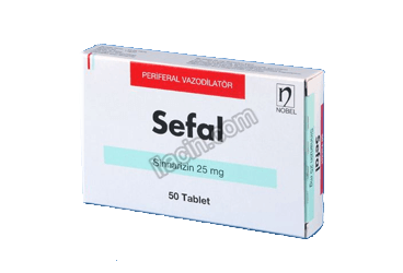 SEFAL 25 MG 50 TABLET görseli