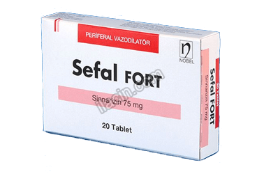 SEFAL FORT. 75 MG 20 TABLET görseli