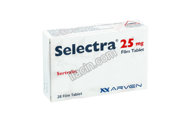 SELECTRA 25 MG FILM KAPLI TABLET (28 TABLET) görseli