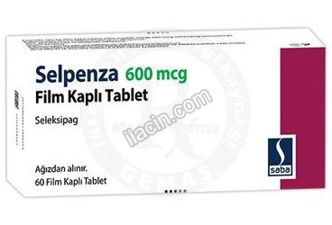 SELPENZA 600 MCG FILM KAPLI TABLET (60 ADET) görseli