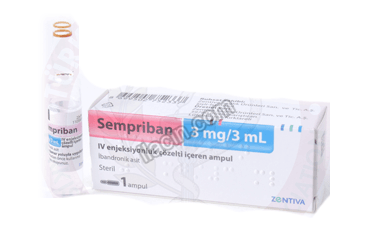SEMPRIBAN 3 MG/3 ML IV STERIL ENJEKSIYONLUK COZELTI ICEREN 1 AMPUL görseli