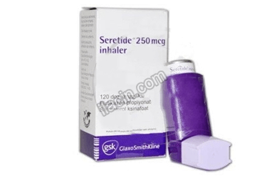 SERETIDE INHALER 250 MCG 120 DOZ görseli