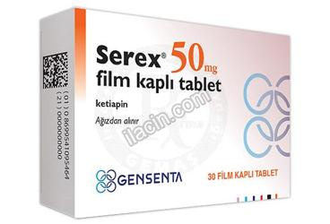 SEREX 50 MG FILM KAPLI TABLET (30 FILM KAPLI TABLET) görseli