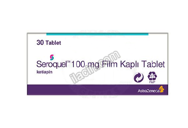 SEROQUEL 100 MG 30 FILM TABLET görseli