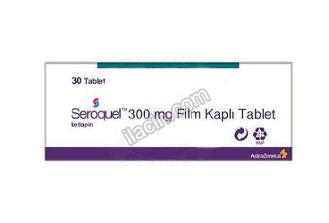 SEROQUEL 300 MG 30 FILM TABLET görseli