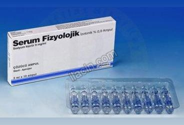 SERUM FIZYOLOJIK IZOTONIK %0,9 ENJEKSIYONLUK COZELTI, 2 ML görseli