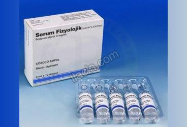 SERUM FIZYOLOJIK IZOTONIK %0,9 ENJEKSIYONLUK COZELTI, 5 ML görseli
