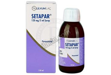 SETAPAR 120 MG/5 ML SURUP (150 ML) görseli
