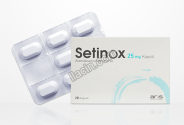SETINOX 25 MG KAPSUL (28 KAPSUL) görseli