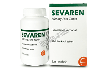 SEVAREN 800 MG 180 TABLET görseli