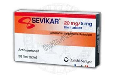 SEVIKAR 20/5 MG 28 FILM TABLET görseli
