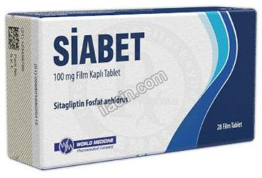 SIABET 100 MG FILM KAPLI TABLET (28 ADET) görseli