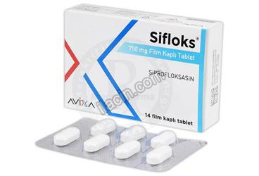 SIFLOKS 750 MG 14 TABLET görseli